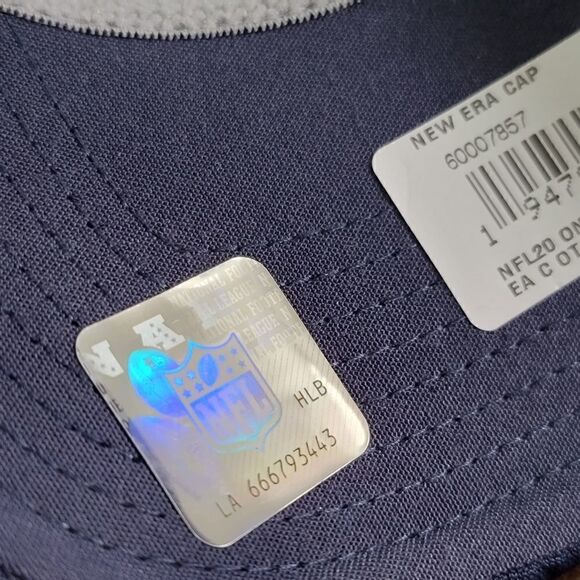 New Era NFL Chicago Bears Training Football Hat Cap 39 Thirty Medium Unisex Blue - Picture 9 of 12